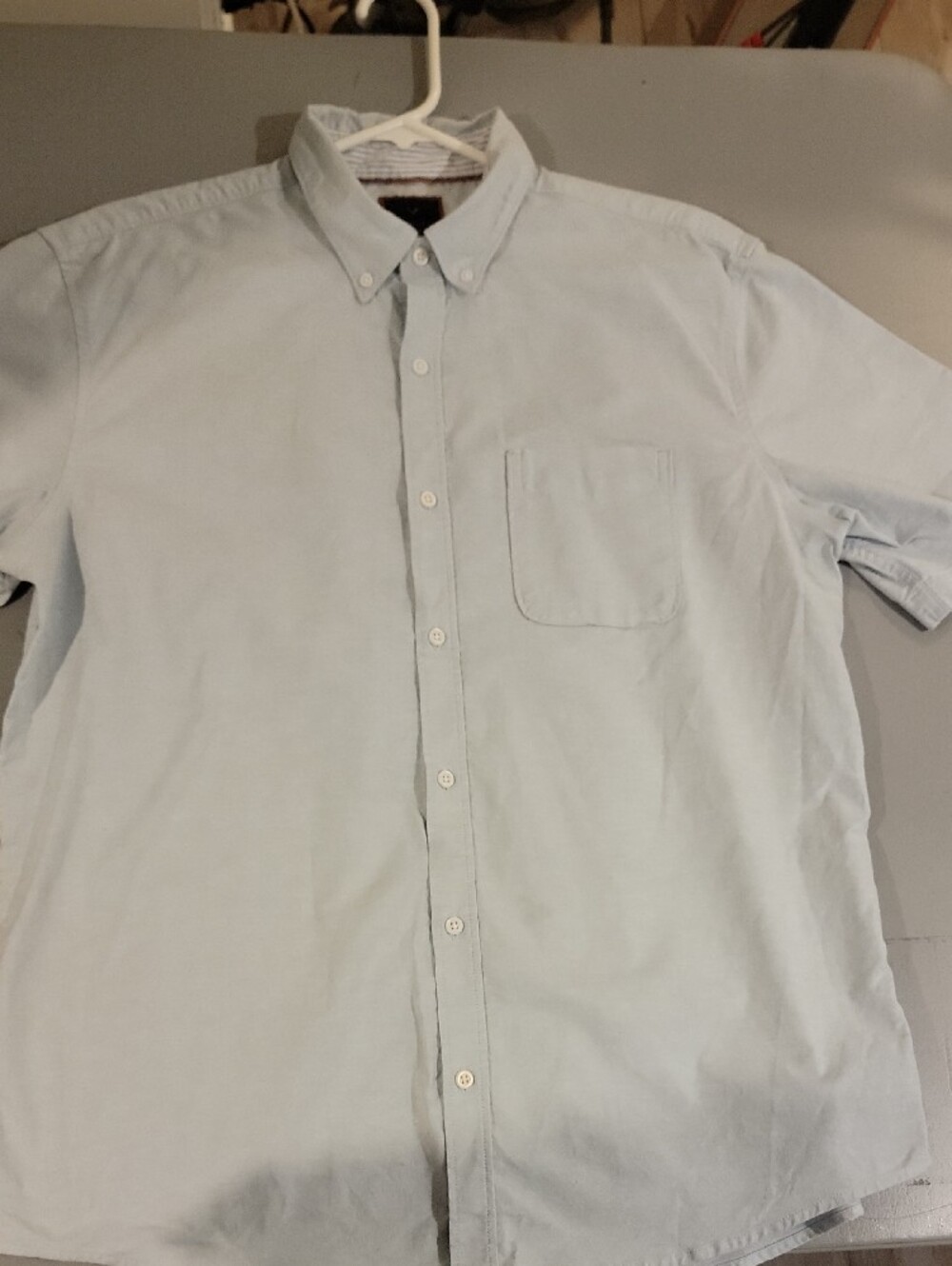 ⭐️ Denver Hayes Light Blue Button-Down Oxford Shirt - Picture 5 of 5